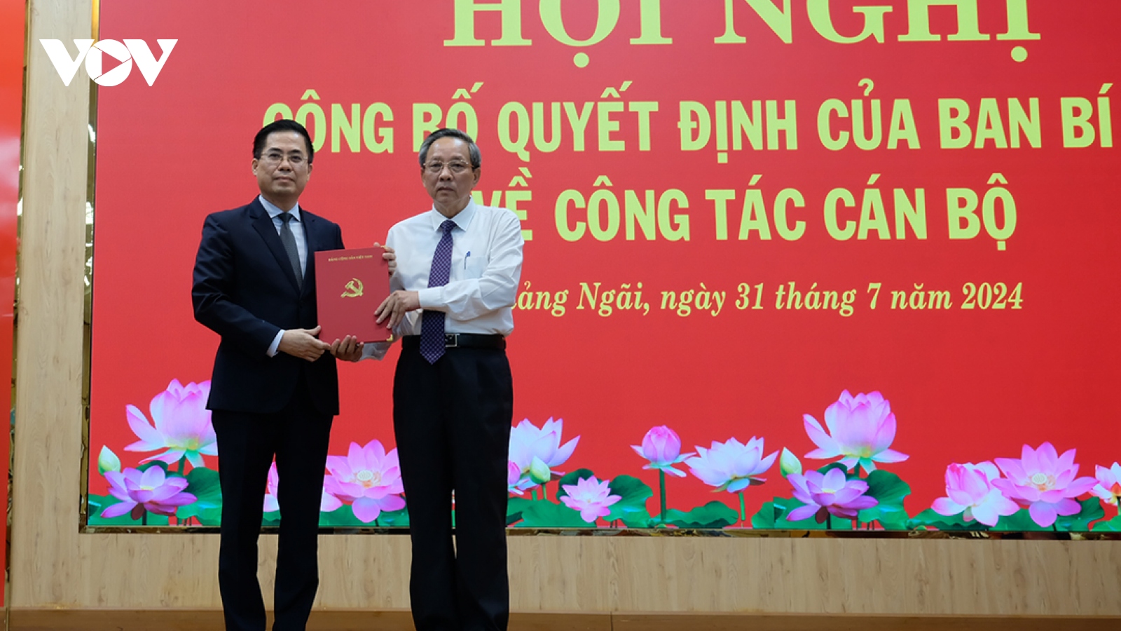 Thứ trưởng Bộ Khoa học và Công nghệ làm Phó Bí thư Tỉnh uỷ Quảng Ngãi