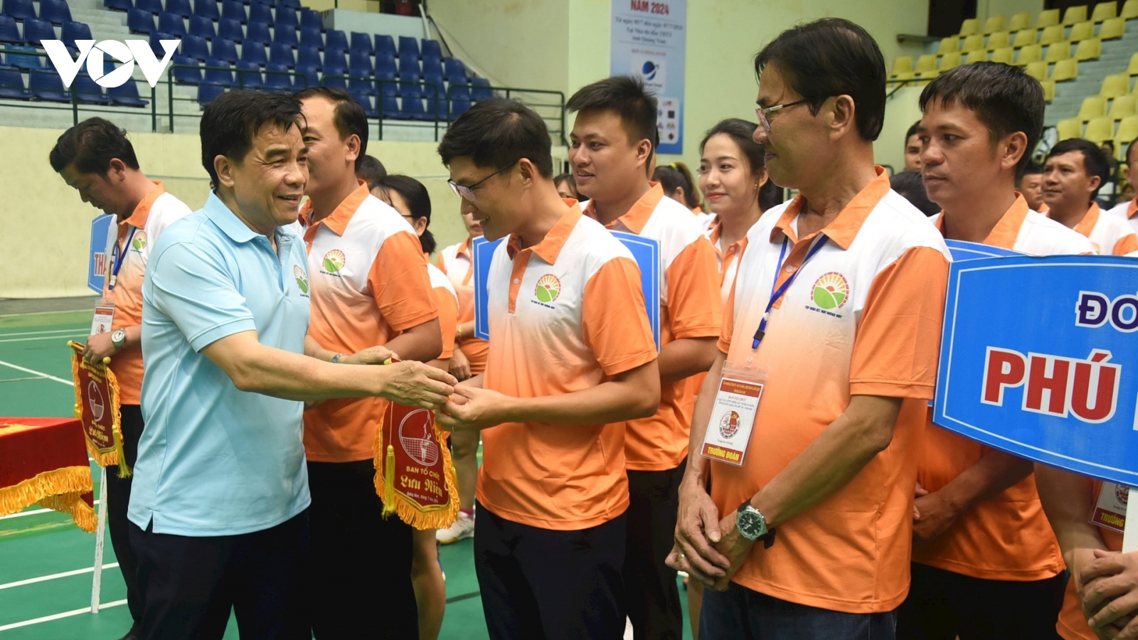 Sôi động giải cầu lông khối Đảng tỉnh Quảng Nam năm 2024