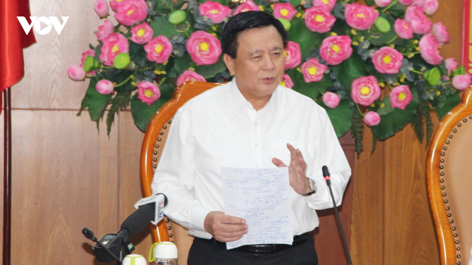 Đoàn công tác Tiểu ban Văn kiện Đại hội XIV làm việc tại Bà Rịa-Vũng Tàu