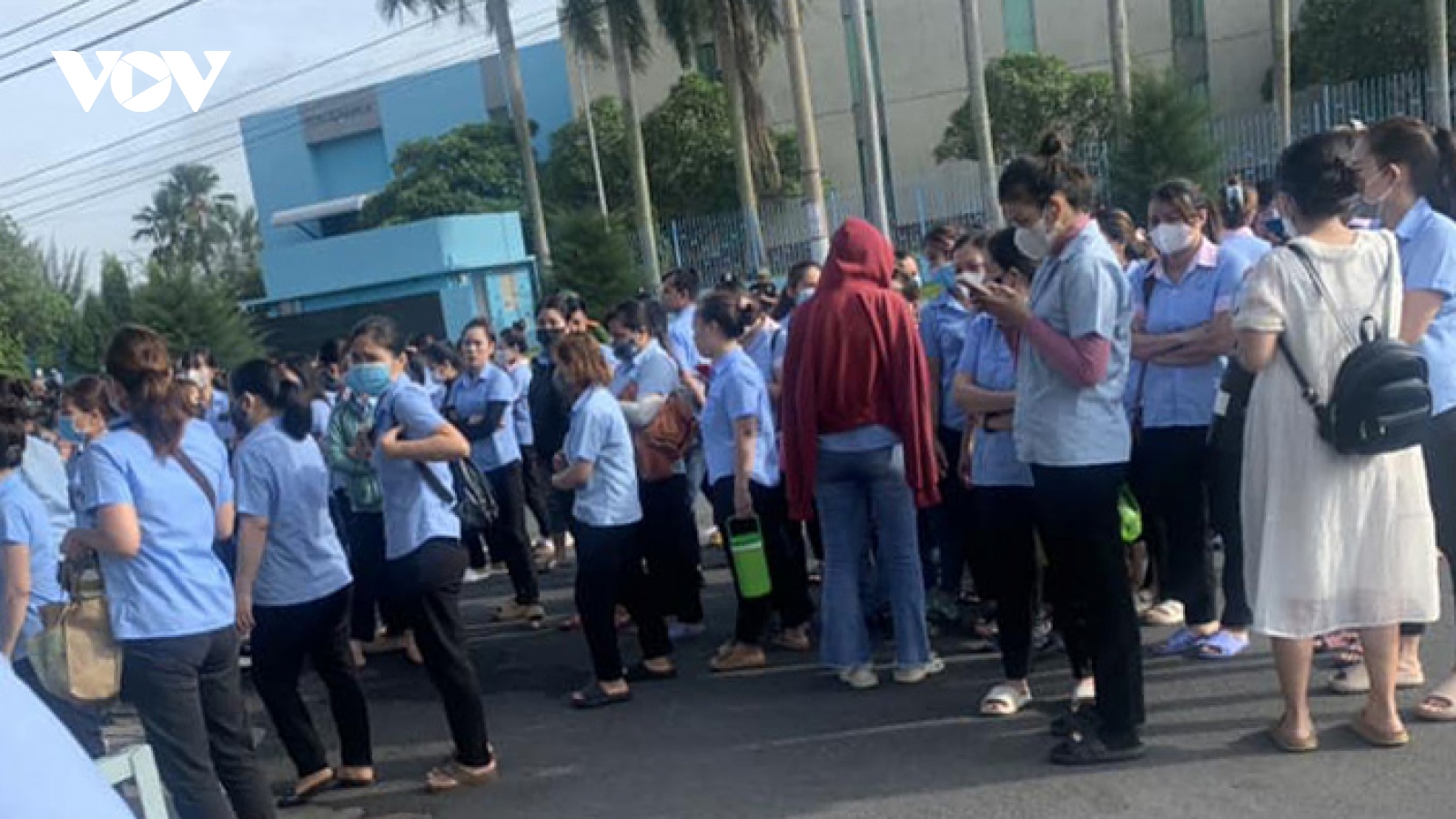 400 công nhân ở Đồng Nai ngừng việc tập thể vì chính sách lương