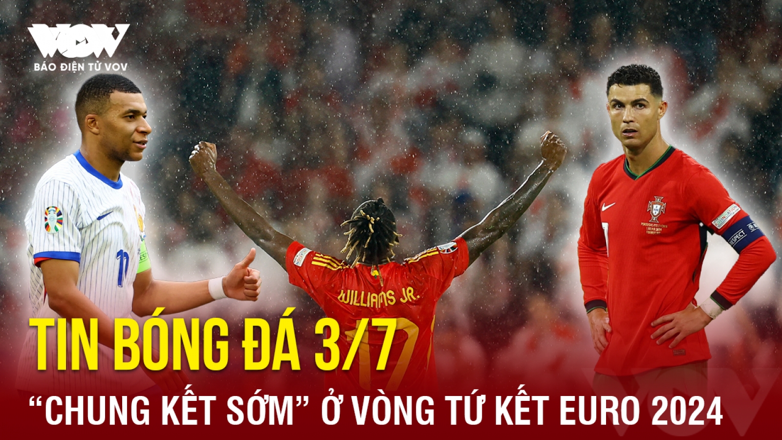 Tin bóng đá 3/7: “Chung kết sớm” ở vòng tứ kết EURO 2024