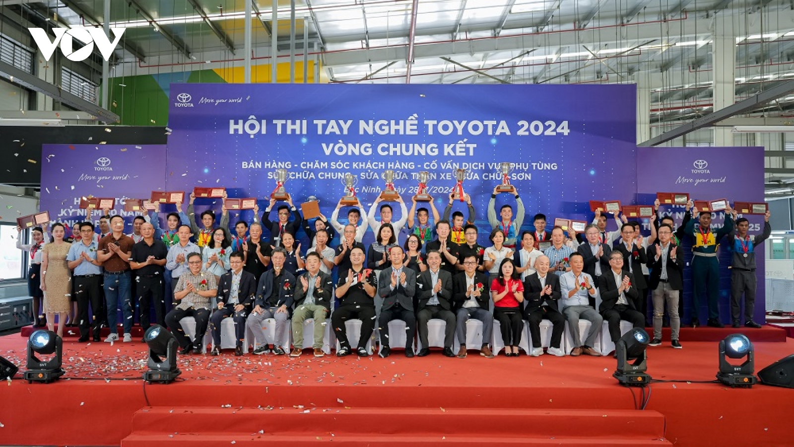 73 thí sinh tranh tài tại Hội thi tay nghề Toyota 2024