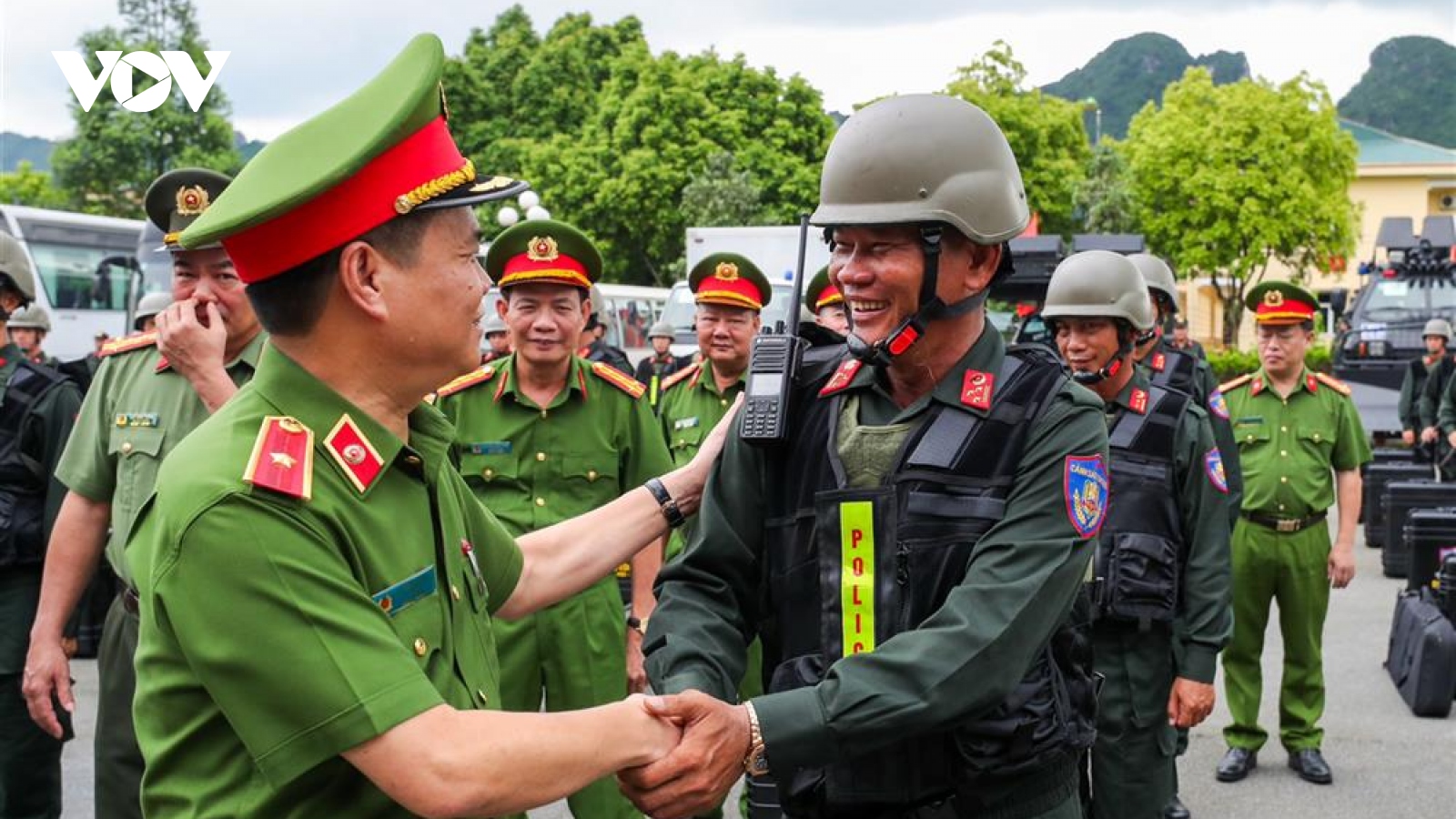 Cảnh sát cơ động Việt Nam sẽ diễn tập chung phòng, chống khủng bố tại Trung Quốc