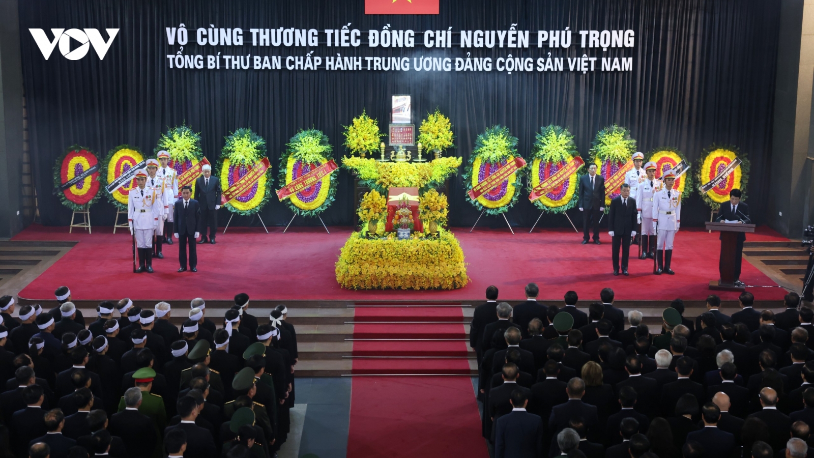 Trọng thể Lễ truy điệu Tổng Bí thư Nguyễn Phú Trọng tại Hà Nội