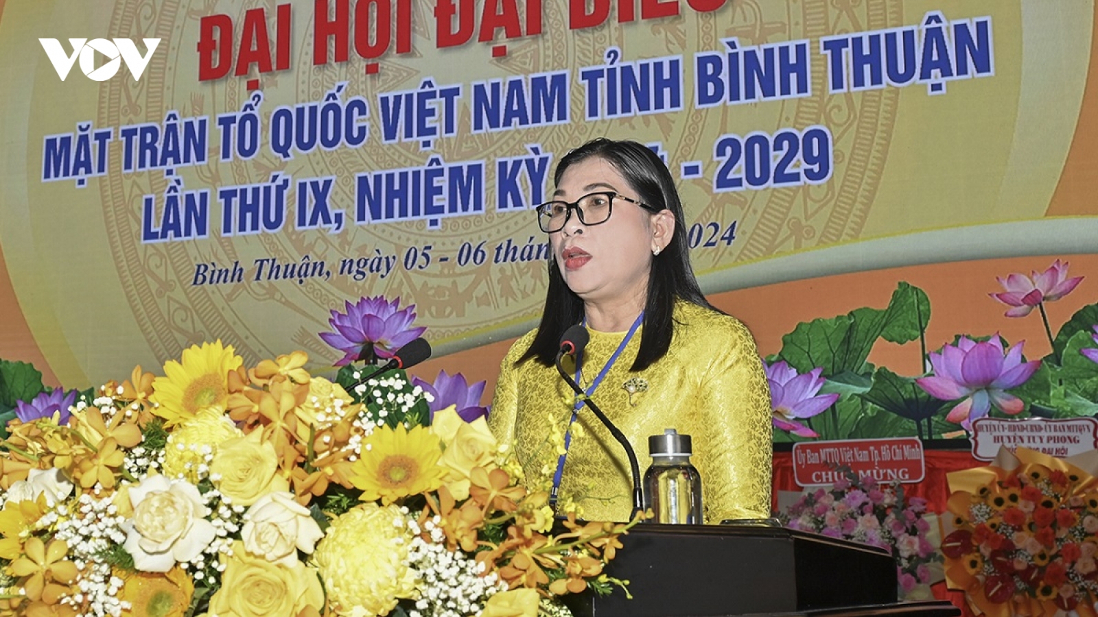 Bà Bố Thị Xuân Linh tiếp tục làm Chủ tịch MTTQ Việt Nam tỉnh Bình Thuận