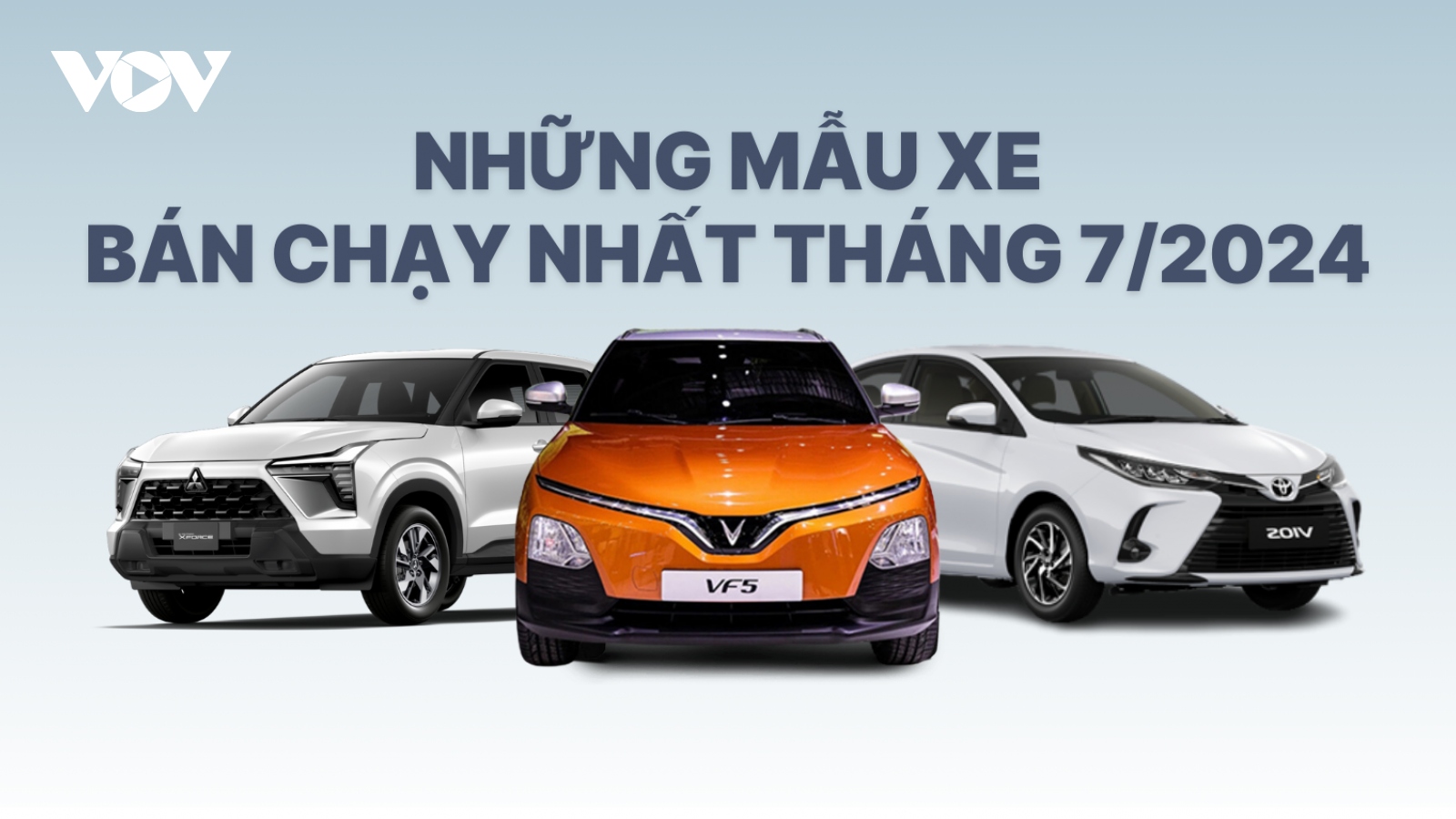 Top những mẫu xe bán chạy nhất tháng 7/2024: VinFast VF 5 chiễm chệ ngôi đầu