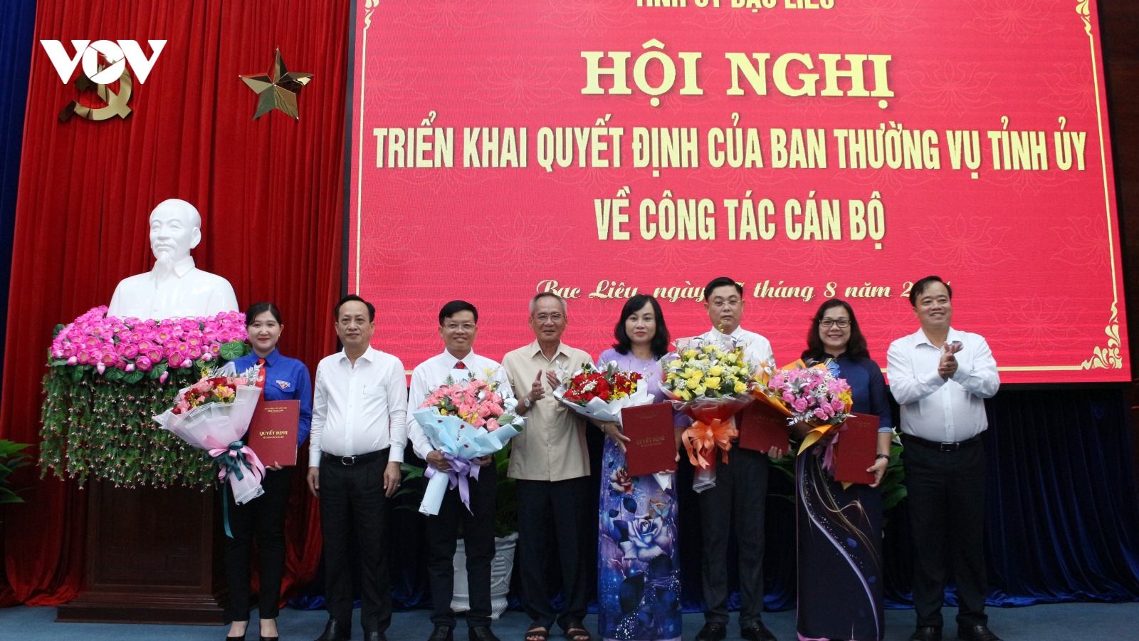 Bạc Liêu điều động, luân chuyển, bổ nhiệm 5 cán bộ chủ chốt