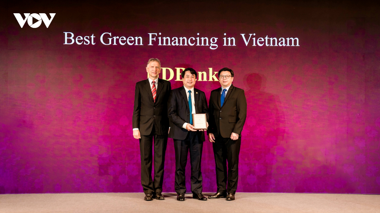 HDBank nhận giải thưởng Tổ chức Tài chính Xanh tốt nhất Việt Nam