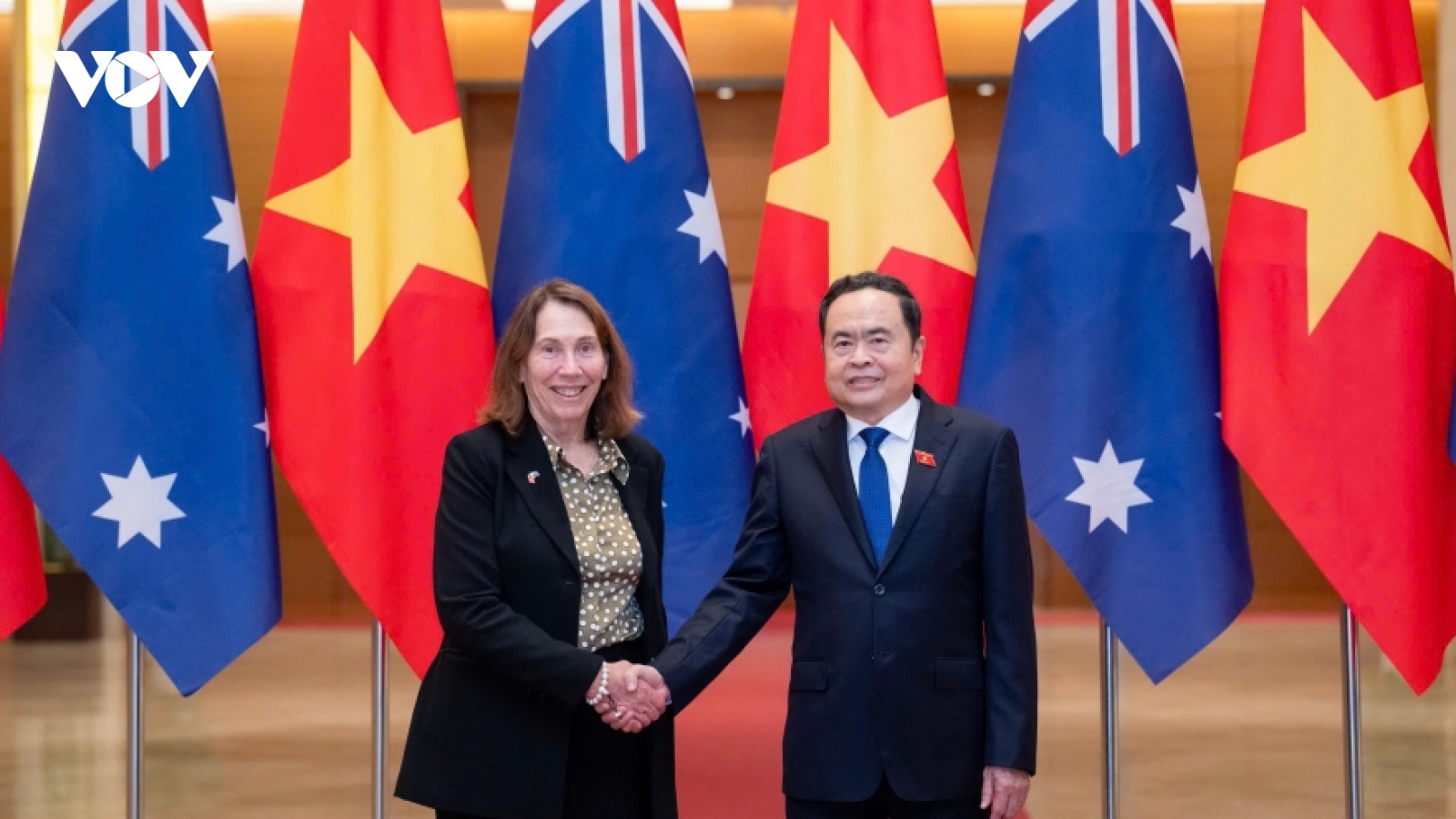 NA Chairman holds talks with Australian Senate President