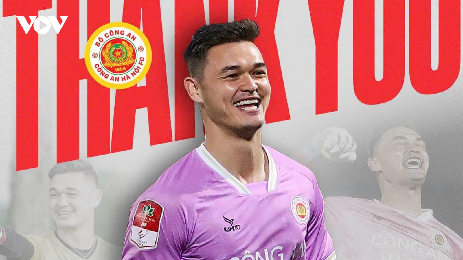 Thủ môn xuất sắc nhất V-League chia tay CLB CAHN