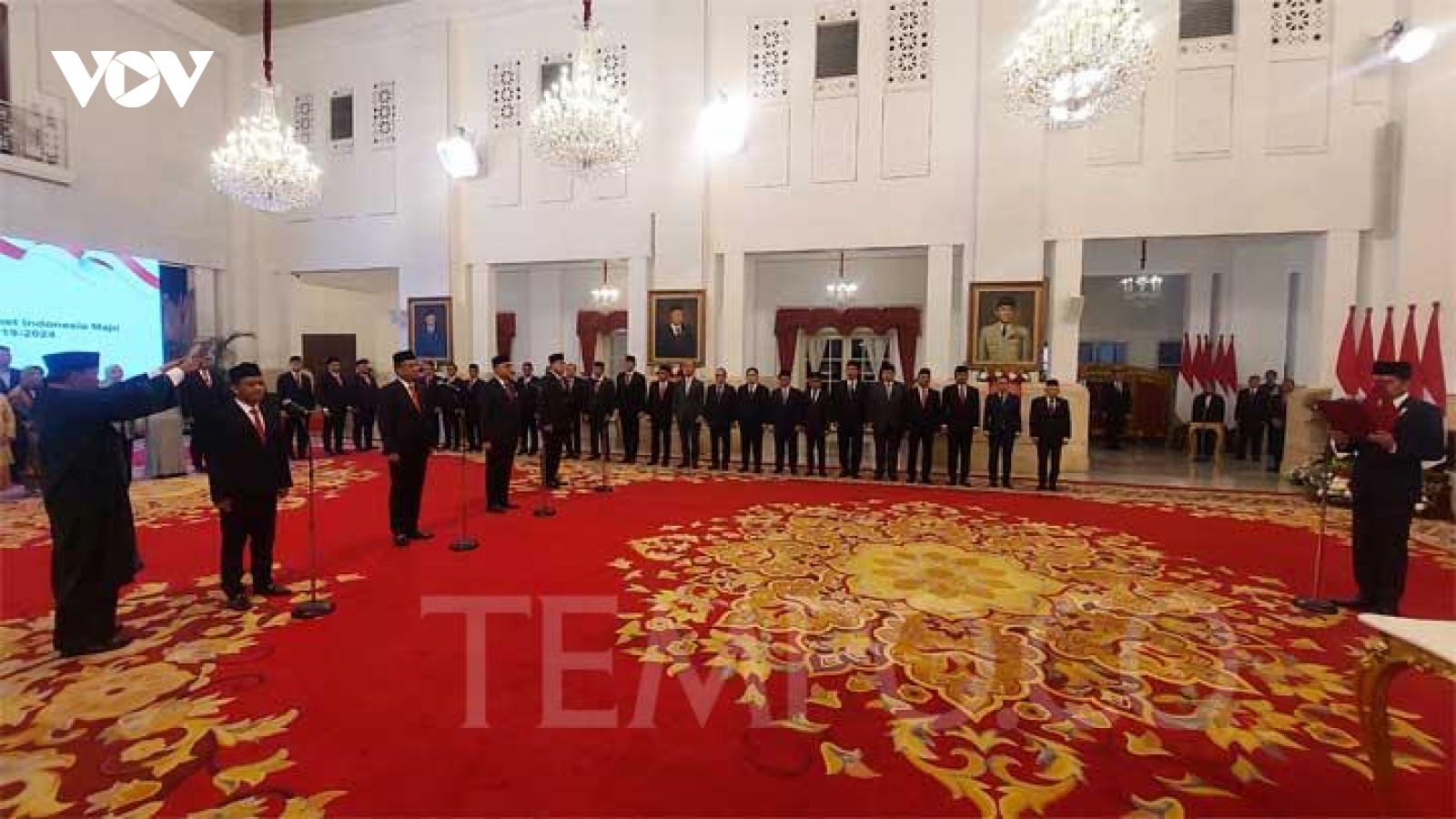 Tổng thống Indonesia cải tổ nội các trước thềm chuyển giao quyền lực