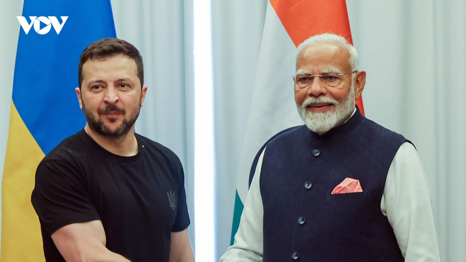 Thủ tướng Ấn Độ Narendra Modi tới Kiev, bắt đầu chuyến thăm Ukraine