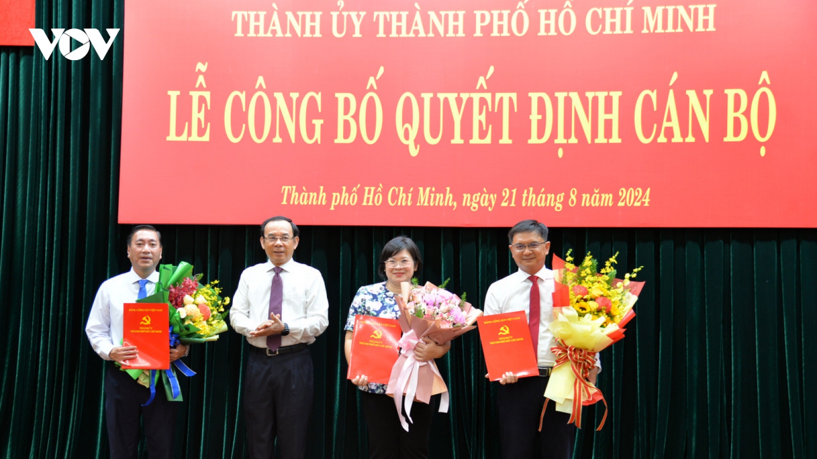 Ban Bí thư chuẩn y 4 cán bộ tham gia Ban Thường vụ Thành ủy TP.HCM
