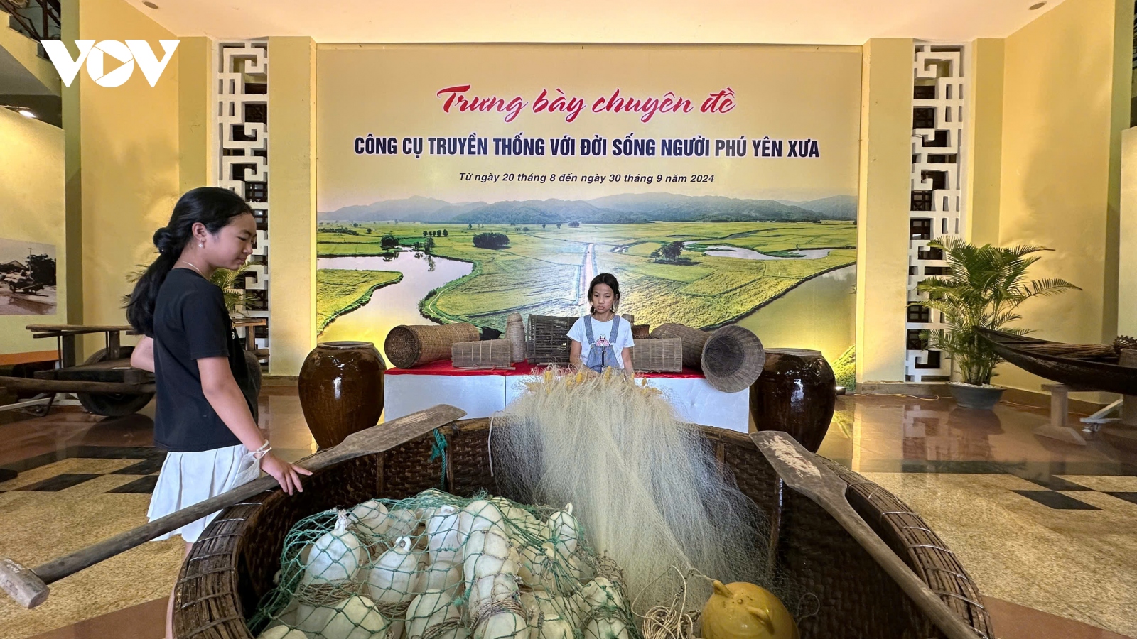 Trưng bày chuyên đề “Công cụ truyền thống với đời sống người Phú Yên xưa”