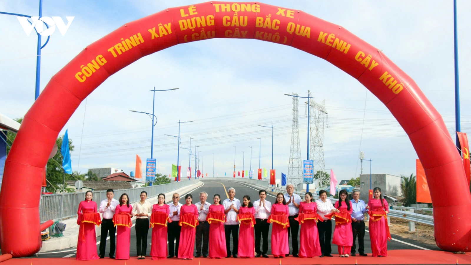 TP.HCM thông xe cầu 500 tỷ đồng giúp rút ngắn quãng đường 10km