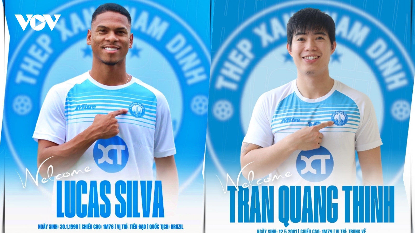 Chuyển nhượng V-League mới nhất: Nam Định có thêm 2 tân binh chất lượng