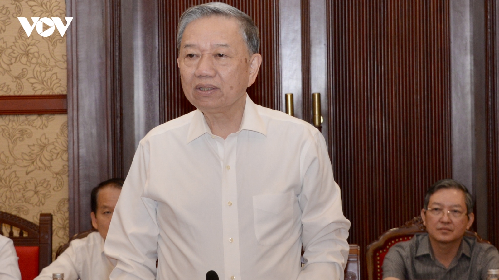 Toàn văn phát biểu của Tổng Bí thư, Chủ tịch nước Tô Lâm tại Cuộc họp Tiểu ban Văn kiện Đại hội XIV