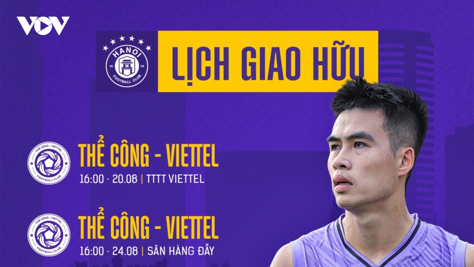 Hà Nội FC giao hữu với nhiều đối thủ mạnh trước V-League 2024/2025