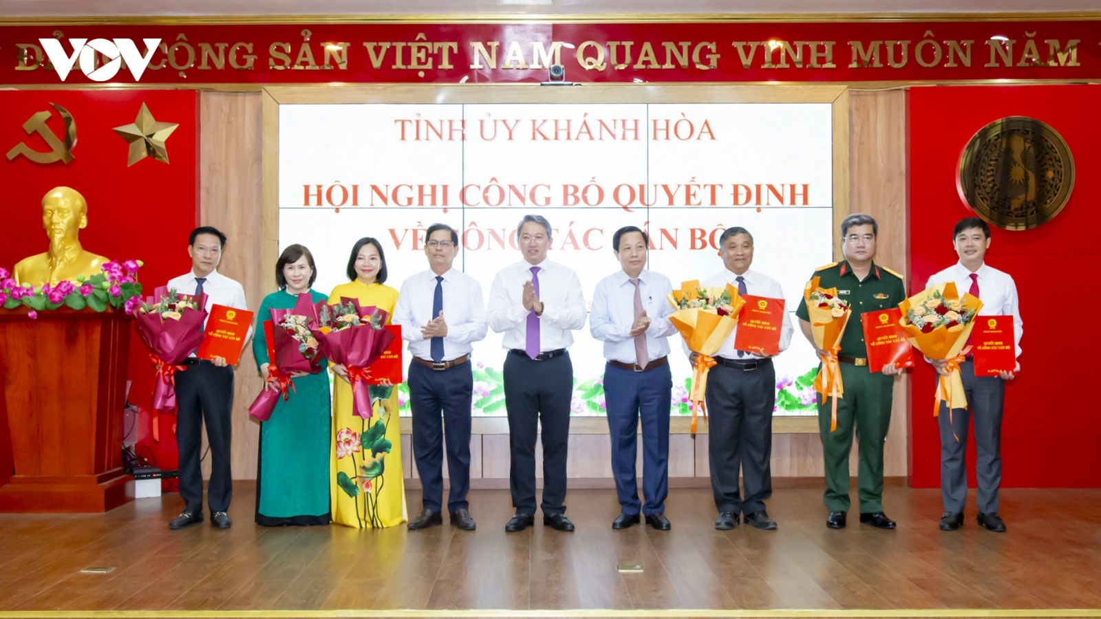 Khánh Hòa: Điều động, bổ nhiệm, luân chuyển nhiều cán bộ