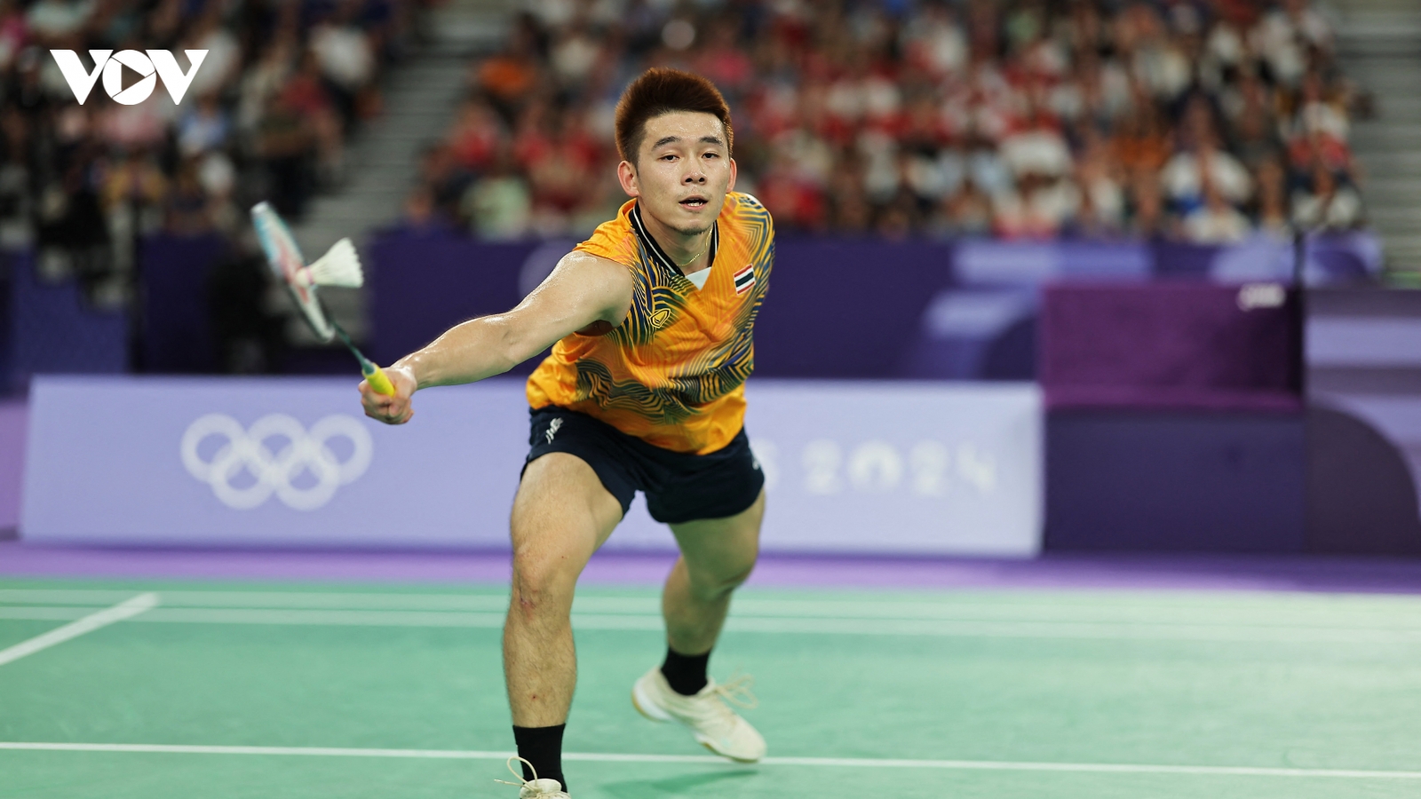Thua "đại đế" Axelsen, tay vợt Thái Lan giành HCB cầu lông Olympic Paris