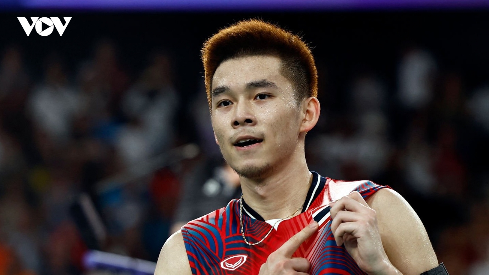 Tay vợt Thái Lan tranh HCV cầu lông Olympic 2024 với Viktor Axelsen