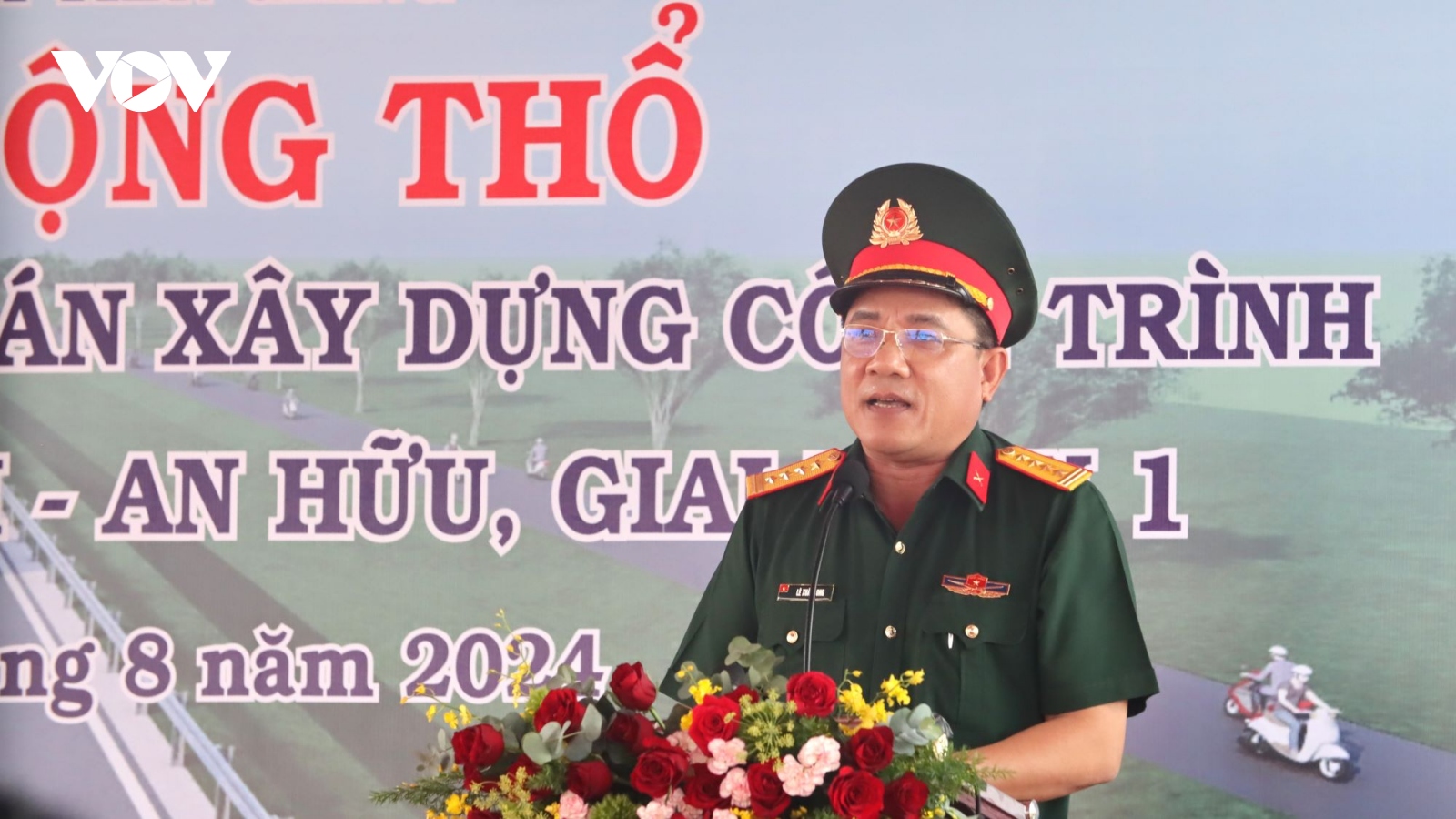 Động thổ dự án thành phần 2 cao tốc Cao Lãnh - An Hữu