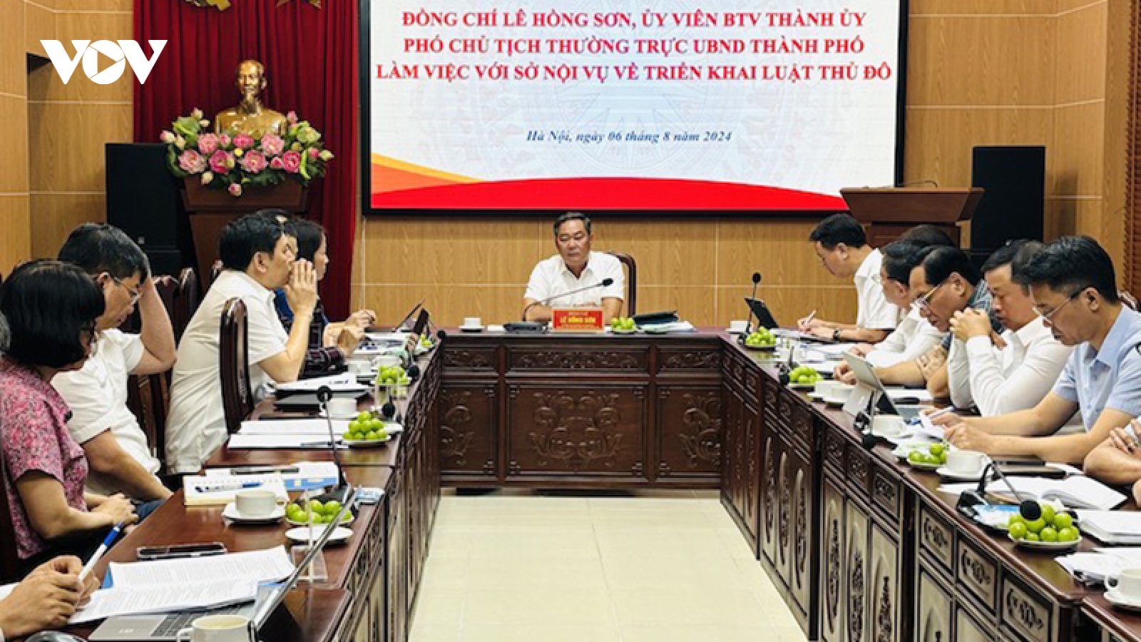 Sở Nội vụ Hà Nội thành lập 3 Tổ biên tập xây dựng văn bản thi hành Luật Thủ đô