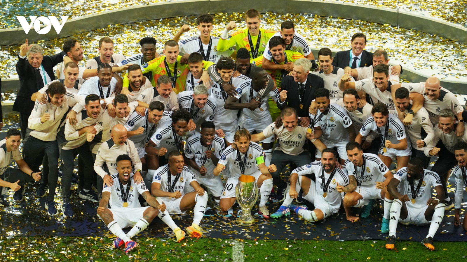 Real Madrid phá kỷ lục tại Siêu Cúp châu Âu