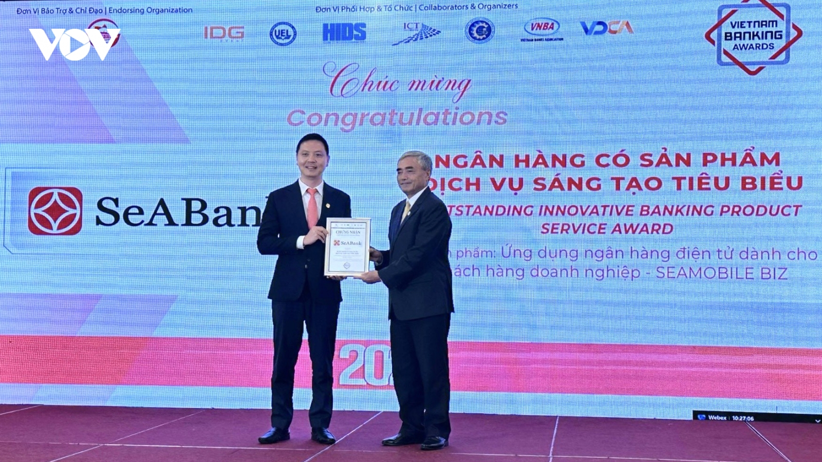 SeABank lần thứ 4 liên tiếp được vinh danh là Ngân hàng Việt Nam tiêu biểu