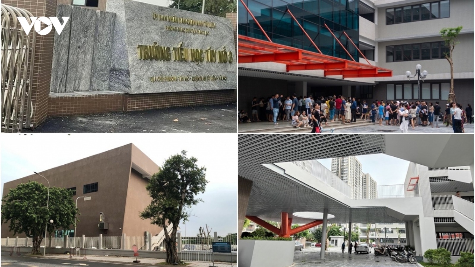 Vụ phụ huynh "vây" trường: Trường TH Tây Mỗ 3 không thể tiếp nhận thêm học sinh