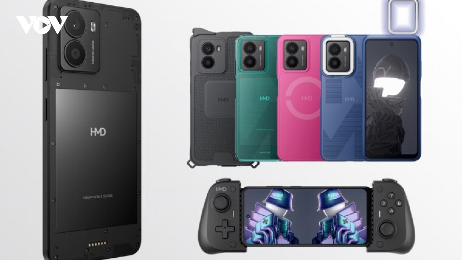 HMD Global bất ngờ giới thiệu smartphone dạng mô-đun lạ lẫm