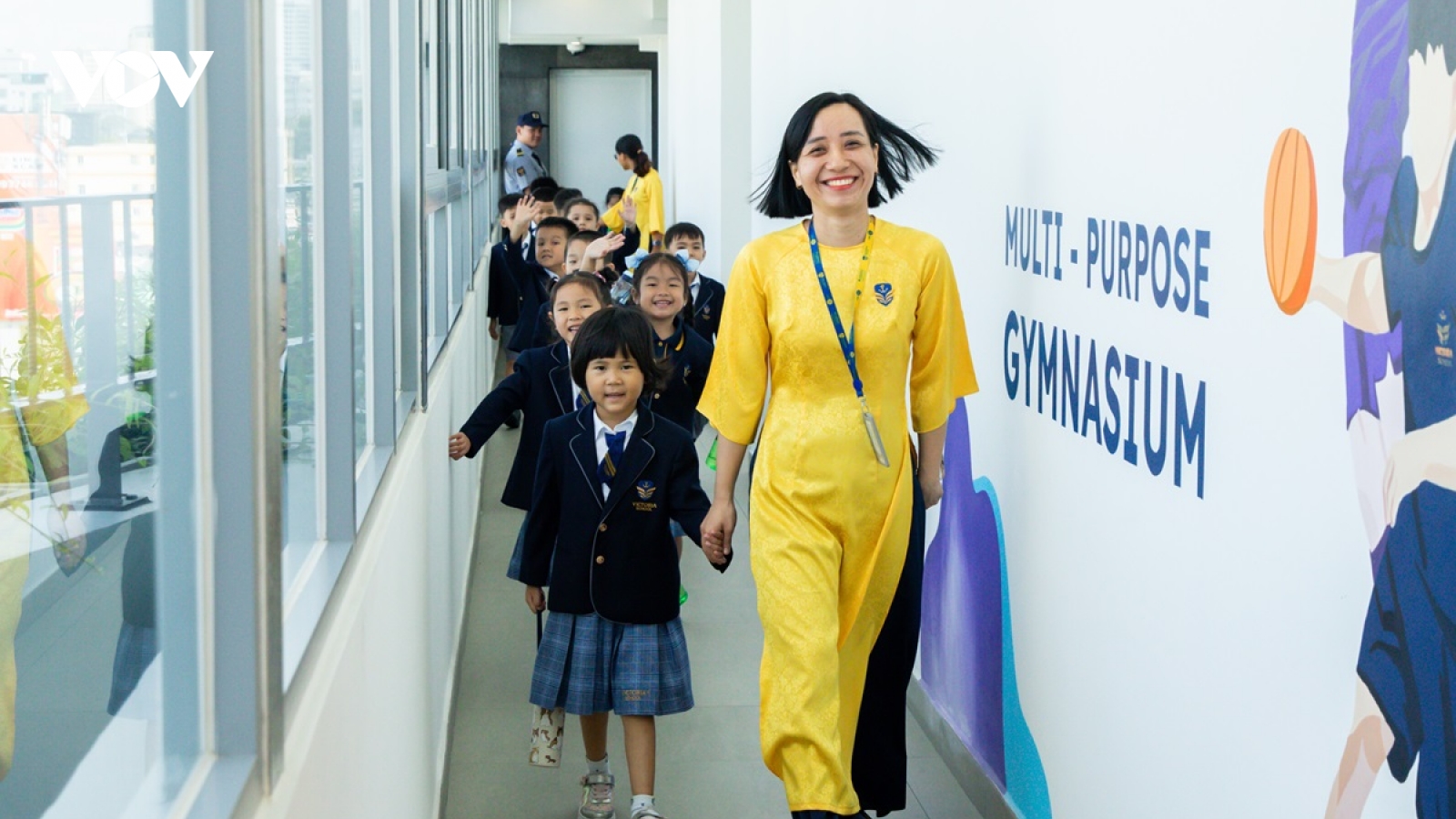 Hệ thống trường Quốc tế Song ngữ Victoria School rộn ràng khai giảng năm học mới