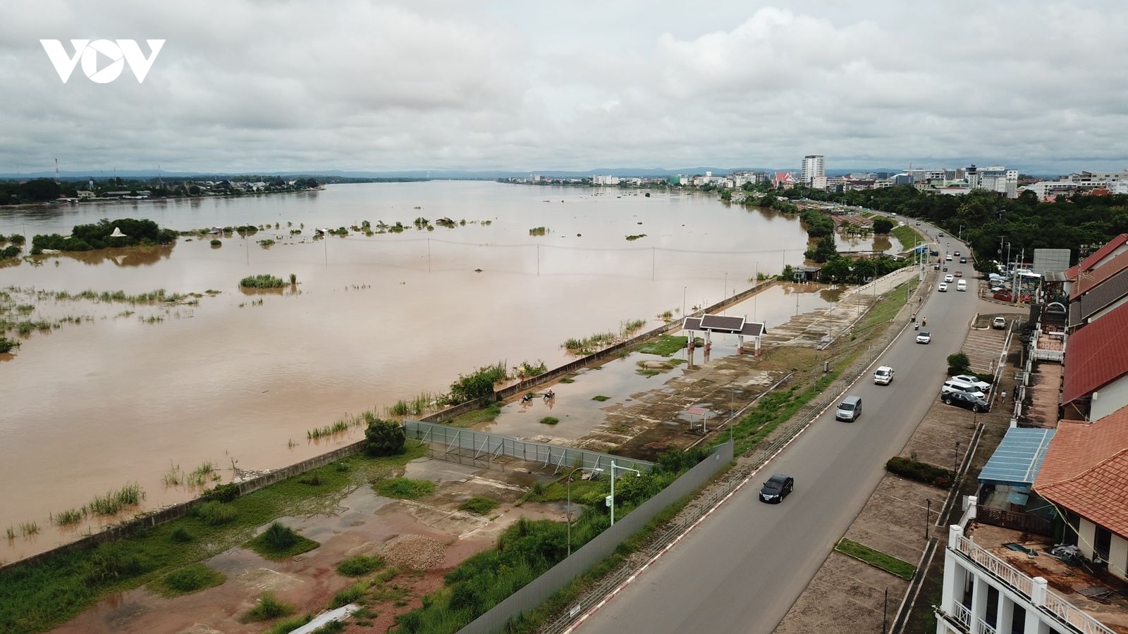 Cảnh báo mực nước sông Mekong dâng cao