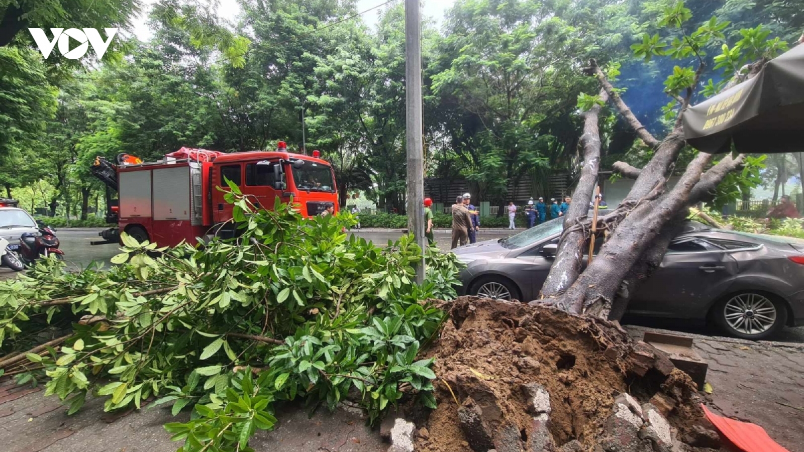 Không nên đỗ xe ô tô ở những khu vực sau đây khi mưa bão