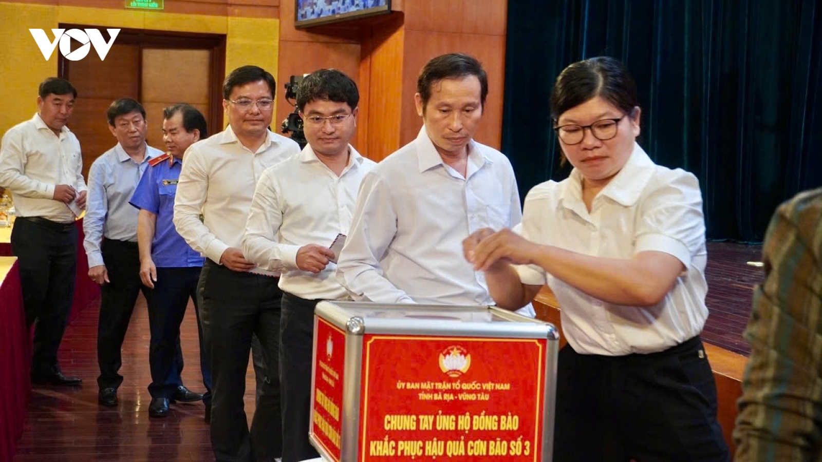 Bà Rịa – Vũng Tàu huy động 51 tỷ đồng ủng hộ đồng bào phía Bắc trong một ngày
