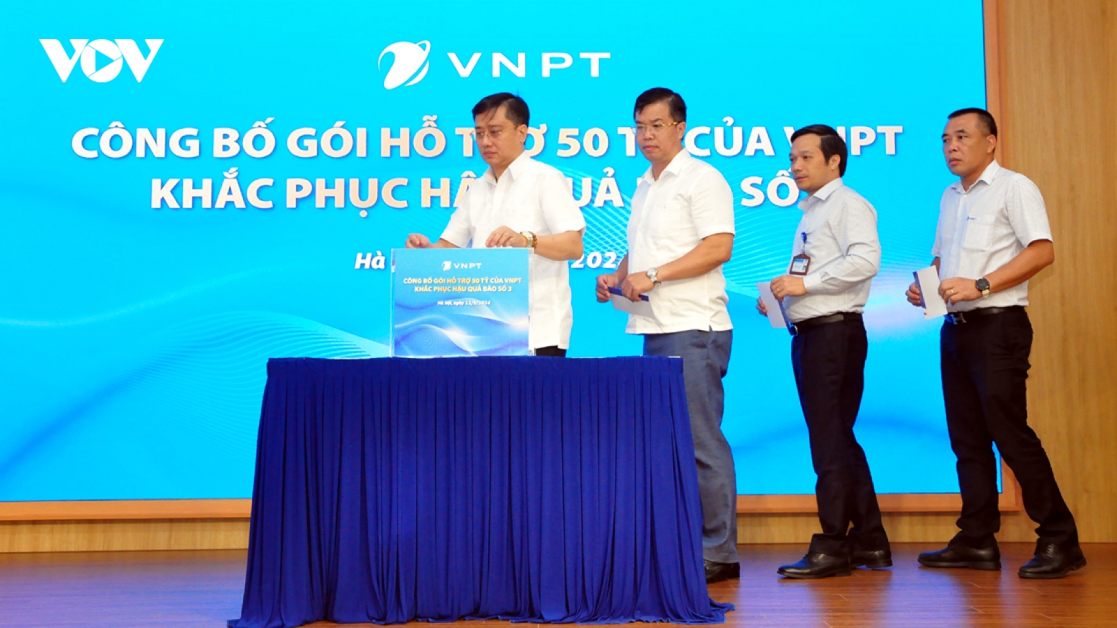 VNPT triển khai gói hỗ trợ khắc phục hậu quả cơn bão số 3 trị giá 50 tỷ đồng