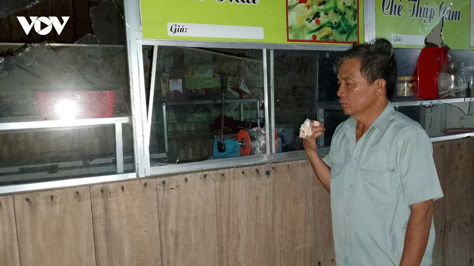 Khởi tố đối tượng cầm đầu nhóm hành hung, phá tài sản của dân sau phản ánh của VOV