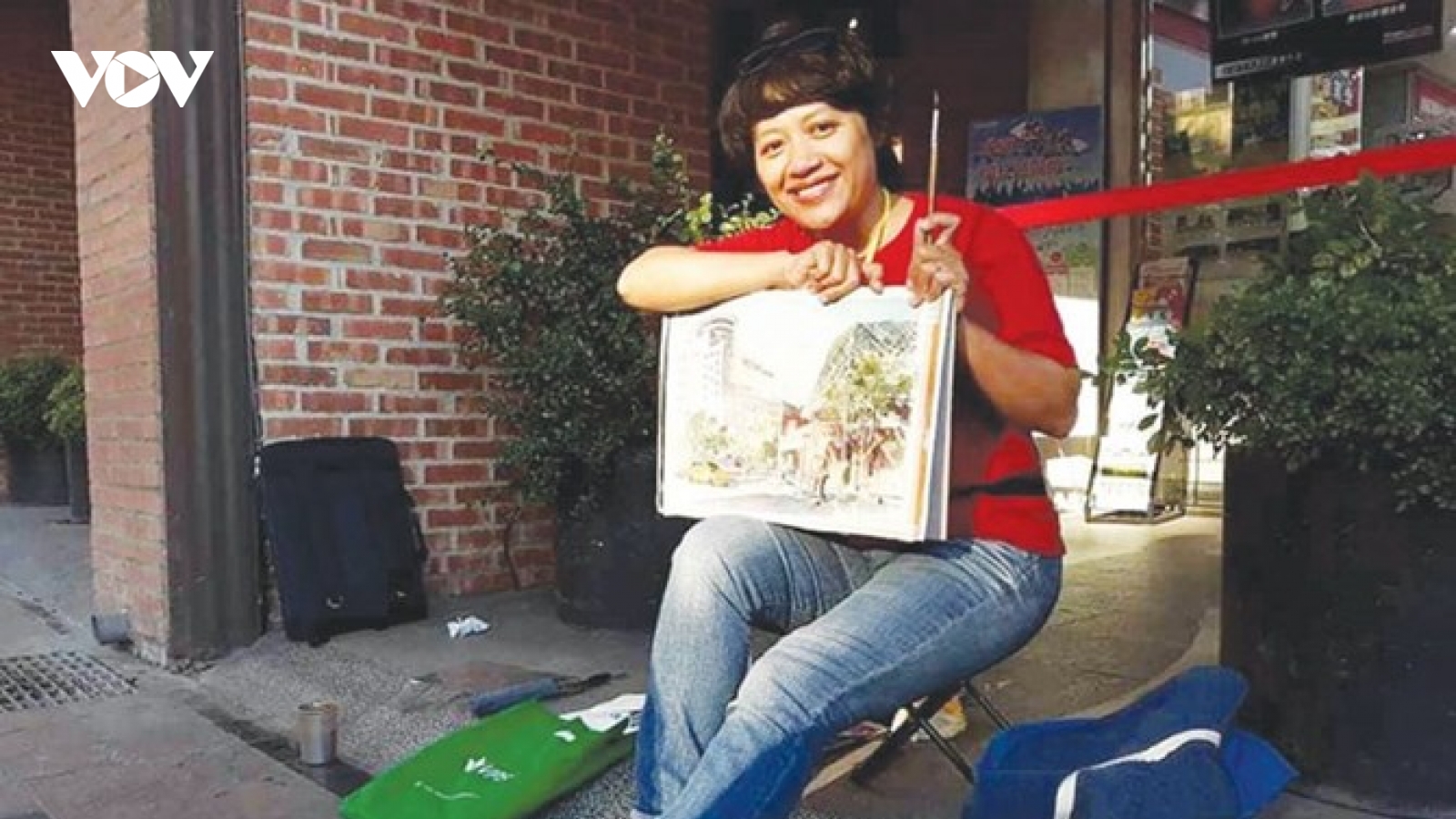 KTS Trần Thị Thanh Thuỷ: Cô giáo nặng lòng với di sản và hội hoạ