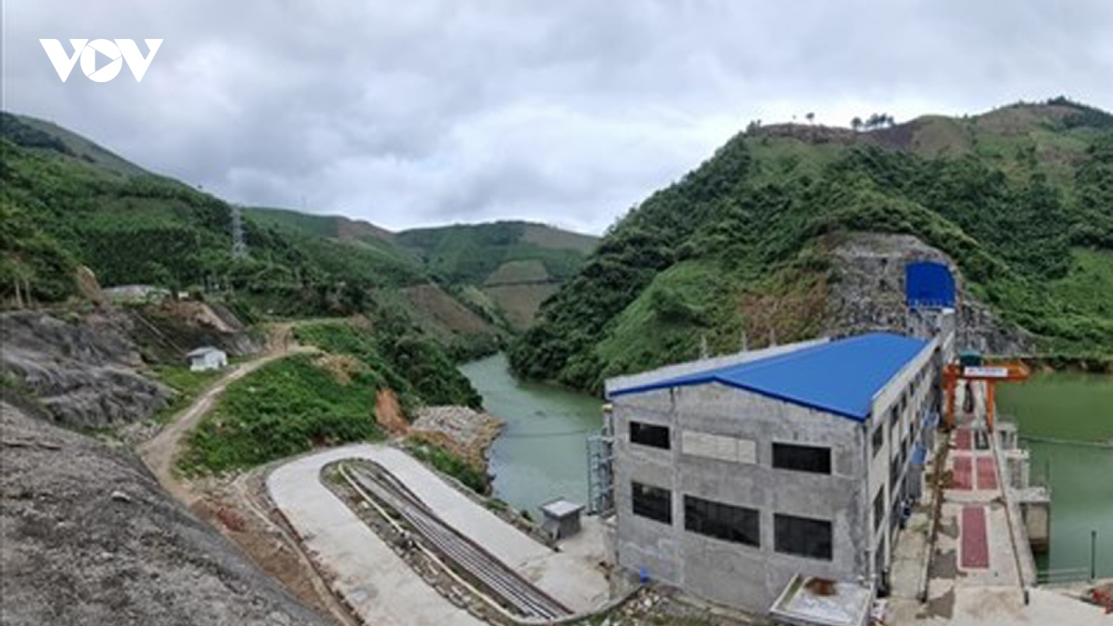 Lào Cai: 5 người nghi mất tích do sập nhà điều hành nhà máy thủy điện