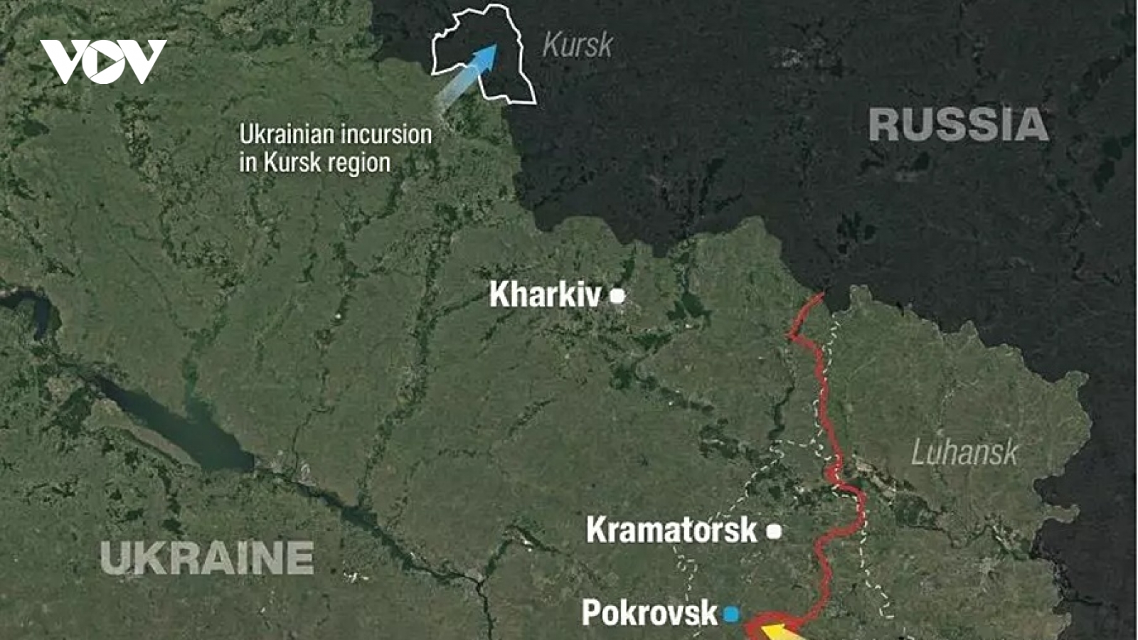 Nga tiến sát Pokrovsk, đẩy Ukraine vào nguy cơ thất bại chiến lược tại Kursk