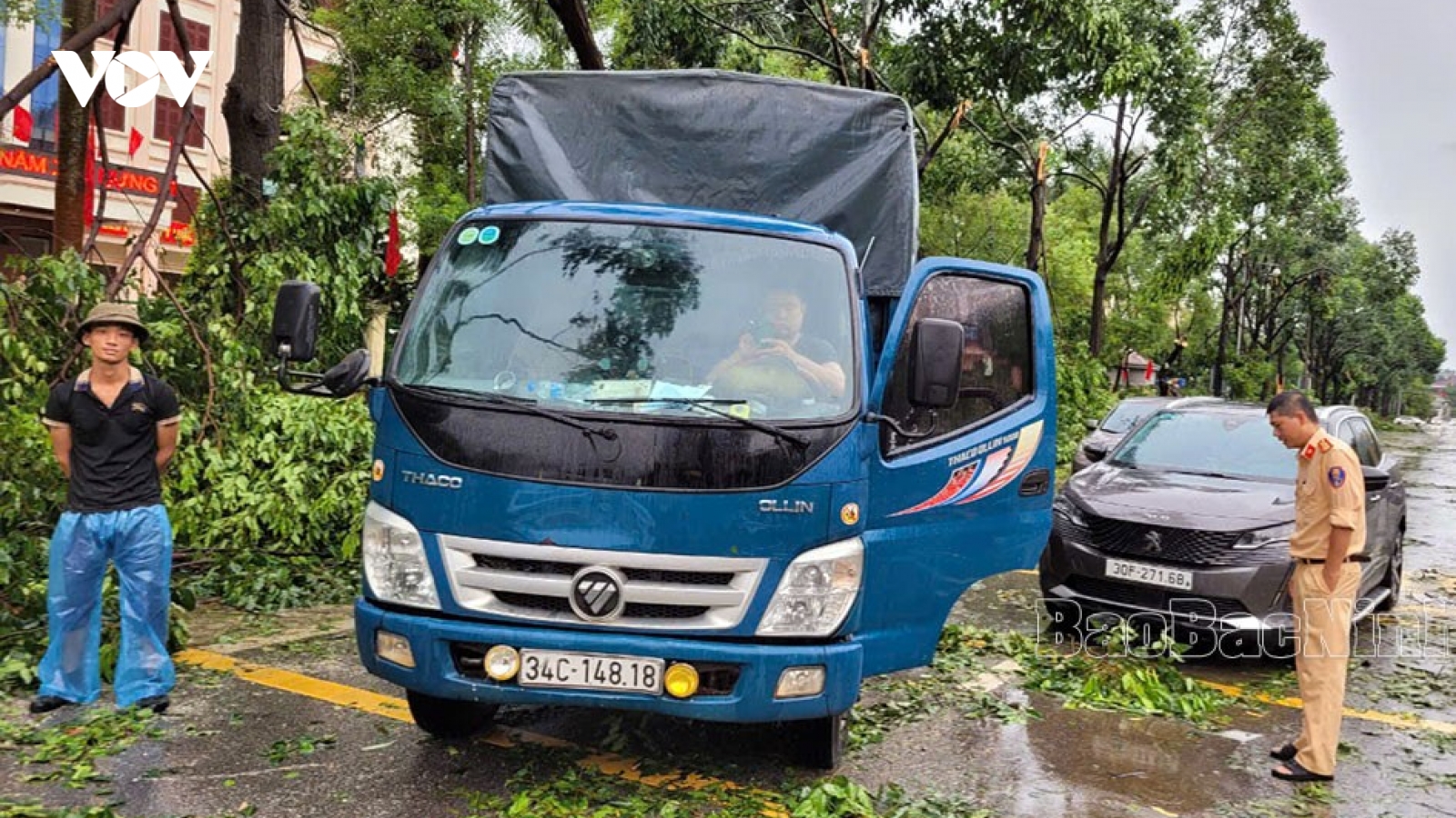 Bắc Ninh phát hiện đối tượng khai thác trái phép cây đổ do bão số 3