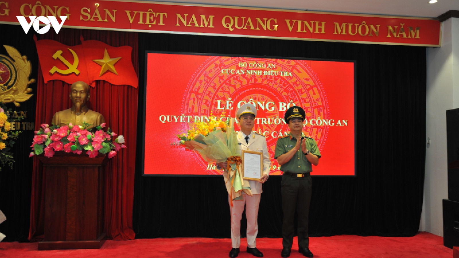 Bổ nhiệm Phó Cục trưởng Cục An ninh điều tra, Bộ Công an