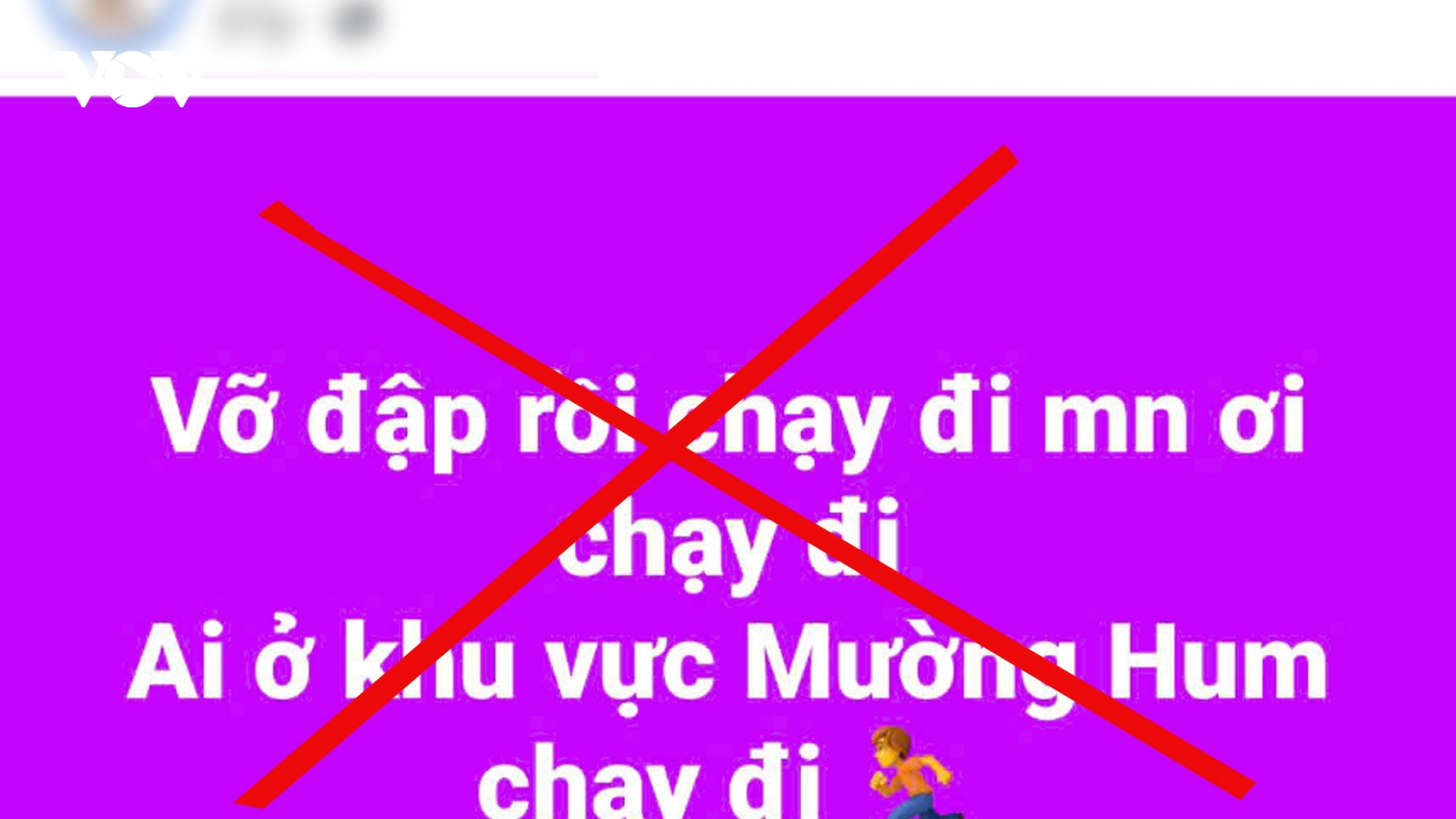 Thông tin vỡ đập thủy điện tại huyện Bát Xát (Lào Cai) là sai sự thật