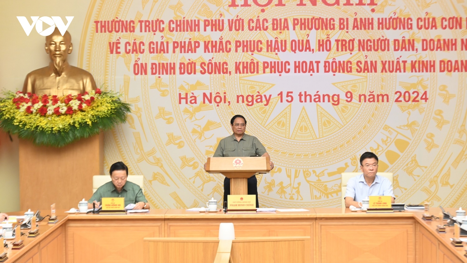 Thủ tướng: "Quyết liệt thực hiện các giải pháp khắc phục hậu quả bão số 3"