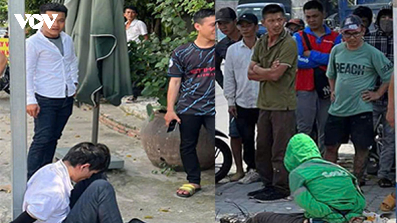 Khống chế 2 đối tượng cướp giật điện thoại, đâm người dân bị thương