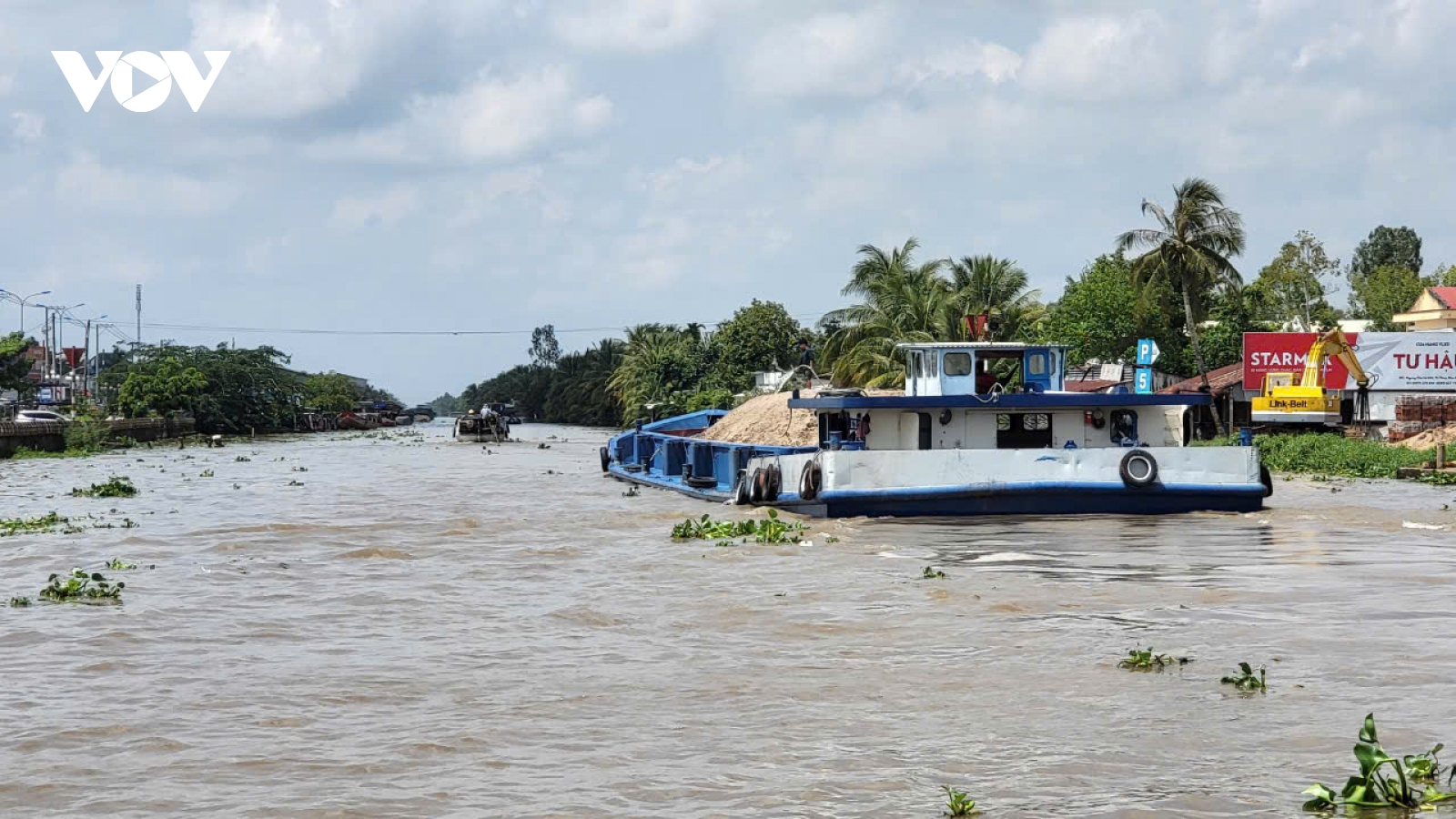 Dự báo triều cường vượt báo động 3, Hậu Giang tăng cường bảo vệ diện tích rau màu