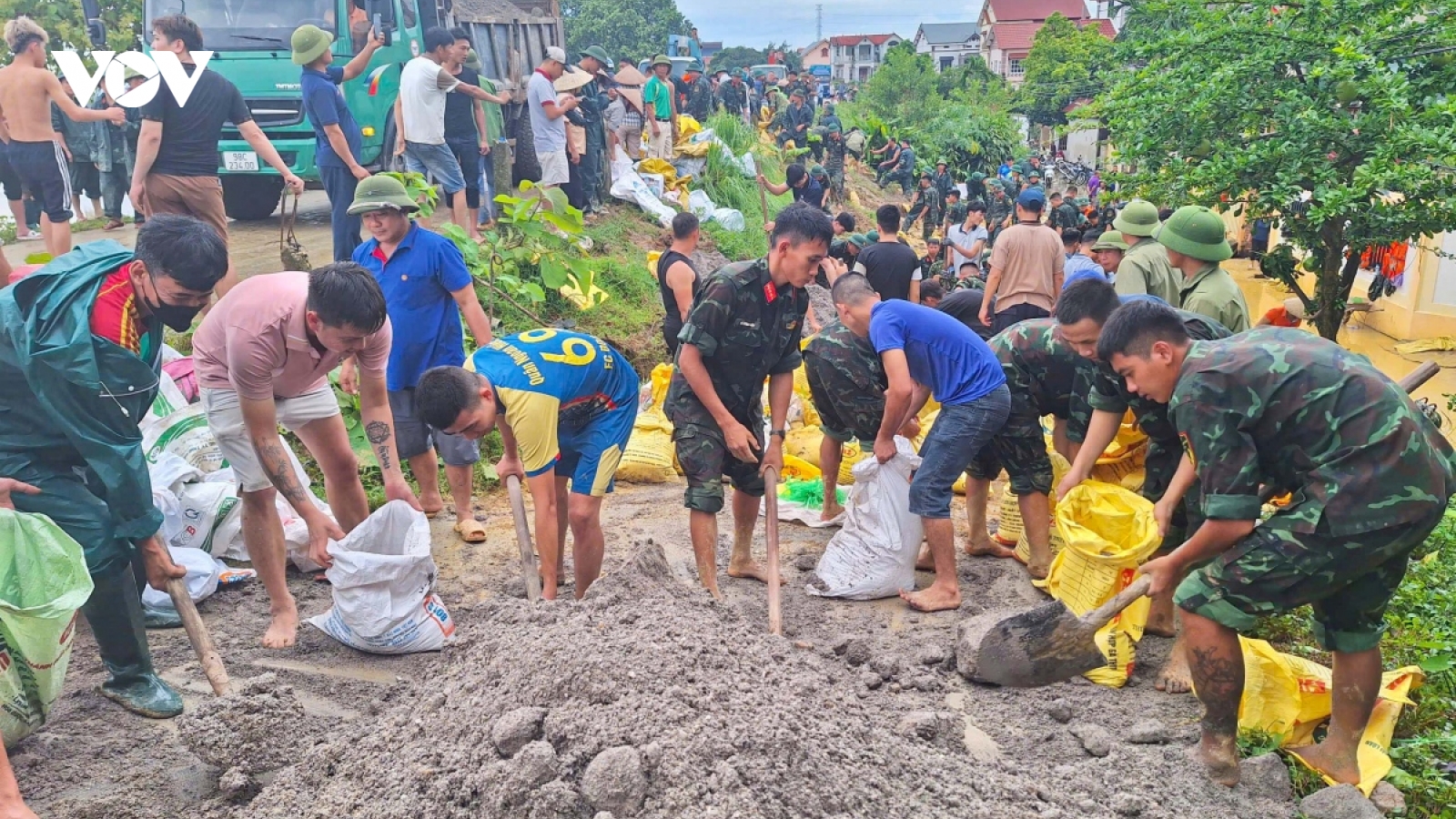 Các tuyến đê chính của Bắc Giang ổn định, bảo đảm an toàn