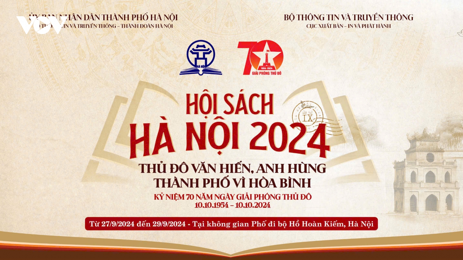 Hội sách Hà Nội năm 2024 phục vụ bạn đọc miễn phí