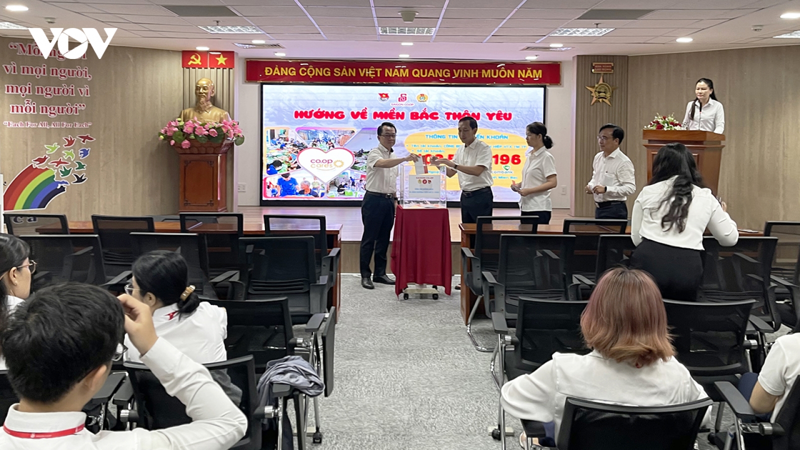 Saigon Co.op phát động quyên góp ủng hộ bà con các tỉnh miền Bắc