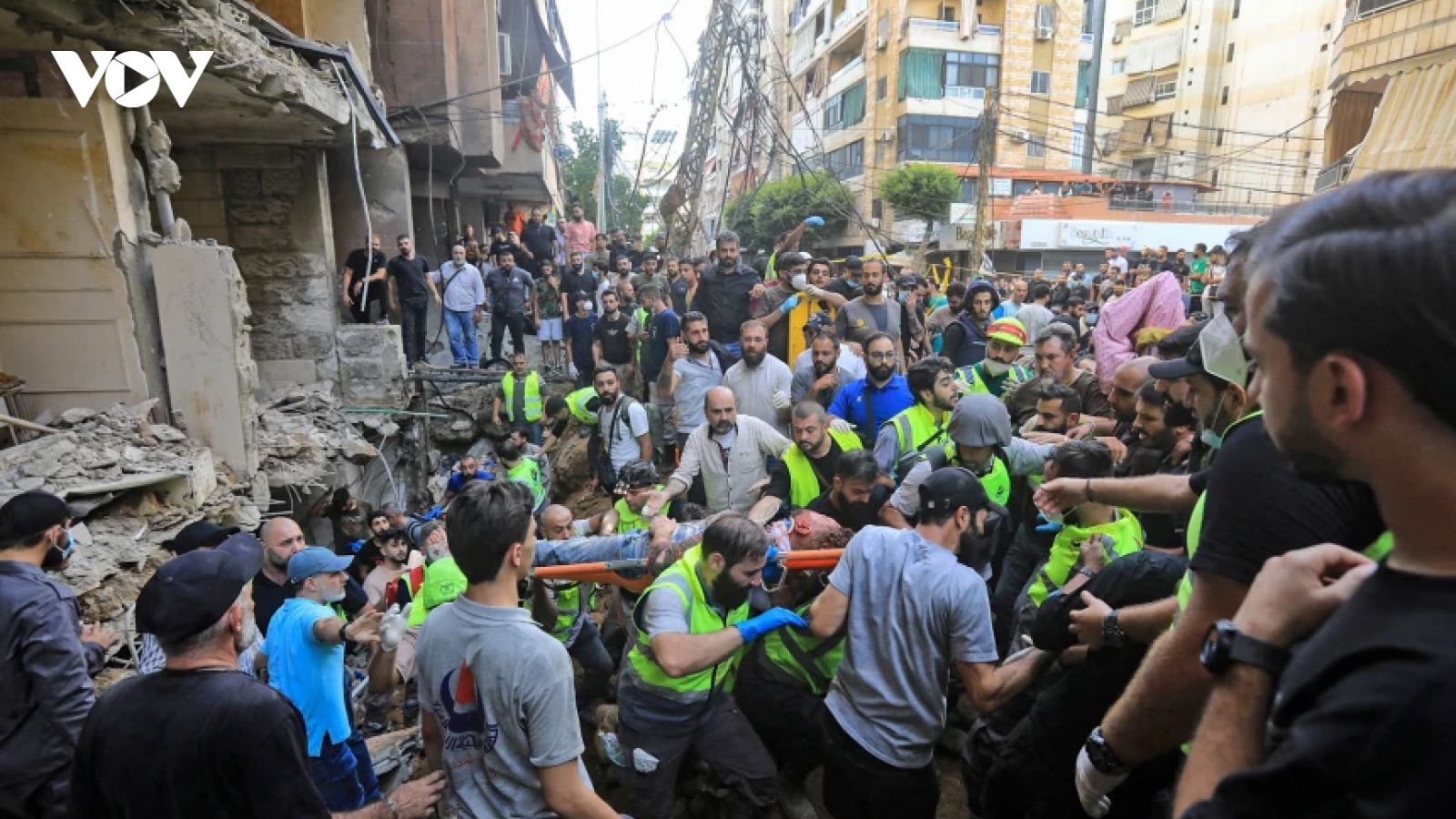 Nhiều dân thường thiệt mạng trong cuộc không kích của Israel vào thủ đô Lebanon